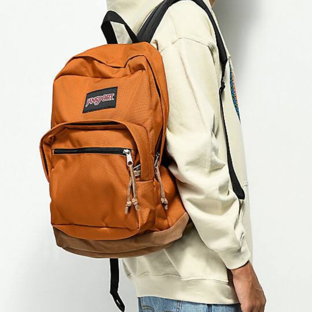 ISO orange jansport right pack!